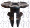 BMW 51717066226 Clip, trim/protective strip
